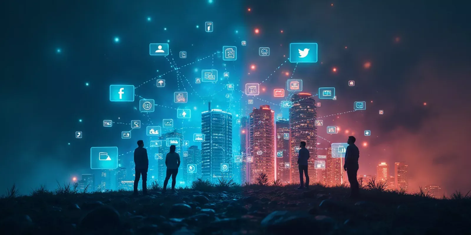 Riesgo de redes sociales vs web propia inmobiliaria 2026